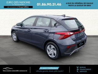75010 : Hyundai Paris Nord - Goncourt Automobiles - HYUNDAI i20 Initia - i20 III - GRIS - Boîte manuelle - Essence sans plomb