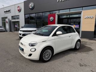 75010 : Hyundai Paris Nord - Goncourt Automobiles - FIAT 500e BERLINE MY22 SERIE 1 STEP 2 Action Plus - 500 III ELECTRIQUE - Blanc - Automate à fonct. Continu - Courant électrique