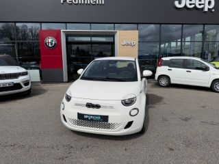 75010 : Hyundai Paris Nord - Goncourt Automobiles - FIAT 500e BERLINE MY22 SERIE 1 STEP 2 Action Plus - 500 III ELECTRIQUE - Blanc - Automate à fonct. Continu - Courant électrique