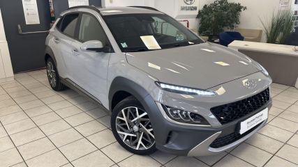 95500 : Hyundai Gonesse - ABVV - HYUNDAI KONA HYBRID Intuitive - KONA - Gris - Automate sequentiel - Essence / Courant électrique