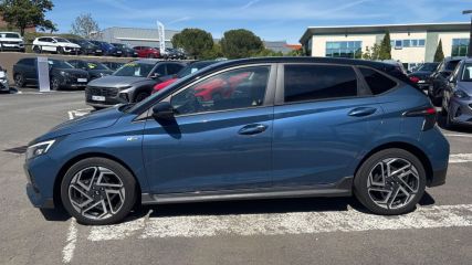 75010 : Hyundai Paris Nord - Goncourt Automobiles - HYUNDAI i20 N Line Creative - i20 III - Bleu - Automate sequentiel - Essence sans plomb