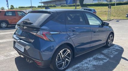 75010 : Hyundai Paris Nord - Goncourt Automobiles - HYUNDAI i20 N Line Creative - i20 III - Bleu - Automate sequentiel - Essence sans plomb