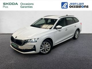 75010 : Hyundai Paris Nord - Goncourt Automobiles - SKODA OCTAVIA COMBI Selection - OCTAVIA IV - BLANC LUNE - Automate sequentiel - Essence sans plomb