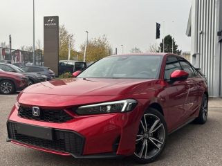 54520 : Hyundai Nancy - Théobald Automobiles - HONDA Civic - Civic - Rouge Cristallin Premium Métallisé - Traction - Hybride : Essence/Electrique