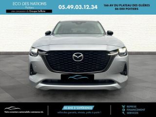 86000 : Hyundai Poitiers - Eco des Nations - MAZDA CX-60 - CX-60 - Sonic Silver métallisé - Transmission intégrale - Hybride rechargeable : Essence/Electrique