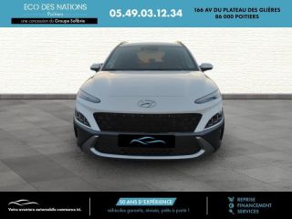 86000 : Hyundai Poitiers - Eco des Nations - HYUNDAI Kona - Kona - Blanc - Traction - Hybride : Essence/Electrique