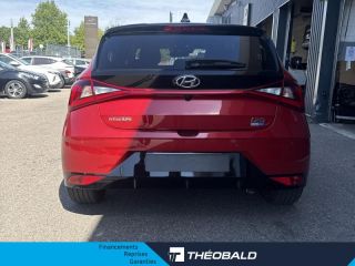 54520 : Hyundai Nancy - Théobald Automobiles - HYUNDAI i20 - i20 - Dragon Red Métal/Toit/rétro Black - Traction - Essence/Micro-Hybride