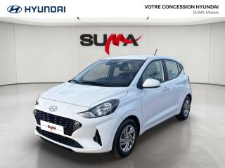 75010 : Hyundai Paris Nord - Goncourt Automobiles - HYUNDAI i10 Intuitive - i10 III - Blanc - Boîte manuelle - Essence sans plomb