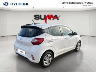75010 : Hyundai Paris Nord - Goncourt Automobiles - HYUNDAI i10 Intuitive - i10 III - Blanc - Boîte manuelle - Essence sans plomb