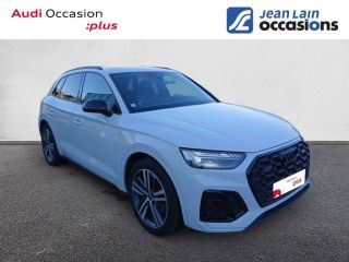 75010 : Hyundai Paris Nord - Goncourt Automobiles - AUDI Q5 S line - Q5 II - BLANC GLACIER METALLISE - Boîte séquentielle - Essence / Courant électrique