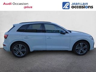 75010 : Hyundai Paris Nord - Goncourt Automobiles - AUDI Q5 S line - Q5 II - BLANC GLACIER METALLISE - Boîte séquentielle - Essence / Courant électrique