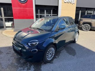 75010 : Hyundai Paris Nord - Goncourt Automobiles - FIAT 500e BERLINE Action - 500 III ELECTRIQUE - Bleu - Automate à fonct. Continu - Courant électrique