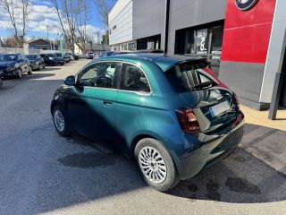75010 : Hyundai Paris Nord - Goncourt Automobiles - FIAT 500e BERLINE Action - 500 III ELECTRIQUE - Bleu - Automate à fonct. Continu - Courant électrique