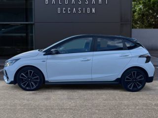 75010 : Hyundai Paris Nord - Goncourt Automobiles - HYUNDAI i20 N Line Creative - i20 III - Blanc - Automate sequentiel - Essence sans plomb