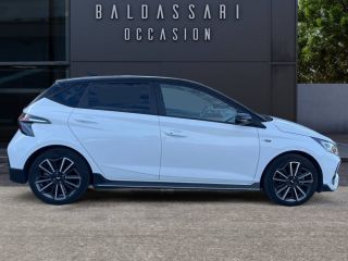 75010 : Hyundai Paris Nord - Goncourt Automobiles - HYUNDAI i20 N Line Creative - i20 III - Blanc - Automate sequentiel - Essence sans plomb