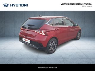 75010 : Hyundai Paris Nord - Goncourt Automobiles - HYUNDAI i20 Creative - i20 III - Rouge - Automate sequentiel - Essence sans plomb