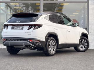 57200 : Hyundai Sarreguemines - Theobald Automobiles - HYUNDAI Tucson - Tucson - Serenity White Métal/Toit/rétros Black - Traction - Hybride : Essence/Electrique