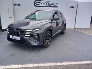 75010 : Hyundai Paris Nord - Goncourt Automobiles - HYUNDAI TUCSON N Line Creative - TUCSON IV - Gris - Boîte automatique - Essence / Courant électrique