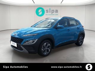 75010 : Hyundai Paris Nord - Goncourt Automobiles - HYUNDAI KONA HYBRID Initia - KONA - Bleu - Automate sequentiel - Essence / Courant électrique