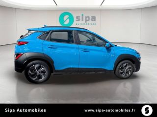 75010 : Hyundai Paris Nord - Goncourt Automobiles - HYUNDAI KONA HYBRID Initia - KONA - Bleu - Automate sequentiel - Essence / Courant électrique