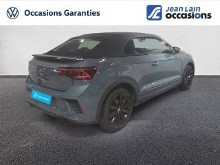 75010 : Hyundai Paris Nord - Goncourt Automobiles - VOLKSWAGEN T-ROC CABRIOLET R-Line - T-ROC - BLEU PETROLE / CAPOTE NOIRE - Automate sequentiel - Essence sans plomb