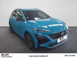 75010 : Hyundai Paris Nord - Goncourt Automobiles - HYUNDAI KONA N Line Creative - KONA - Bleu - Boîte manuelle - Essence sans plomb