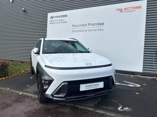 14112 : Hyundai Caen - Trajectoire Automobiles - HYUNDAI Kona - Kona - Atlas White - Traction - Hybride : Essence/Electrique