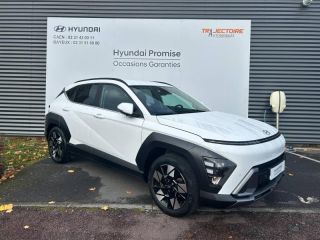 14112 : Hyundai Caen - Trajectoire Automobiles - HYUNDAI Kona - Kona - Atlas White - Traction - Hybride : Essence/Electrique