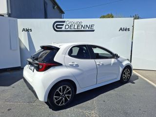 75010 : Hyundai Paris Nord - Goncourt Automobiles - TOYOTA YARIS HYBRIDE MY22 Design - YARIS IV - Blanc - Automate à fonct. Continu - Essence / Courant électrique