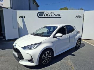 75010 : Hyundai Paris Nord - Goncourt Automobiles - TOYOTA YARIS HYBRIDE MY22 Design - YARIS IV - Blanc - Automate à fonct. Continu - Essence / Courant électrique