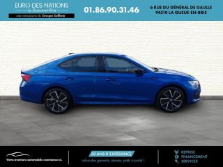 75010 : Hyundai Paris Nord - Goncourt Automobiles - SKODA OCTAVIA Sportline - OCTAVIA IV - BLEU - Automate sequentiel - Essence sans plomb