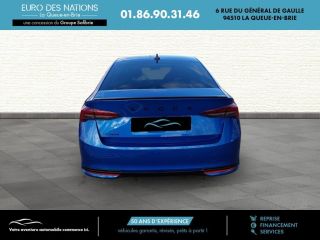 75010 : Hyundai Paris Nord - Goncourt Automobiles - SKODA OCTAVIA Sportline - OCTAVIA IV - BLEU - Automate sequentiel - Essence sans plomb
