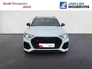 75010 : Hyundai Paris Nord - Goncourt Automobiles - AUDI Q5 S line - Q5 II - BLANC GLACIER METALLISE - Automate sequentiel - Essence / Courant électrique