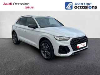 75010 : Hyundai Paris Nord - Goncourt Automobiles - AUDI Q5 S line - Q5 II - BLANC GLACIER METALLISE - Automate sequentiel - Essence / Courant électrique
