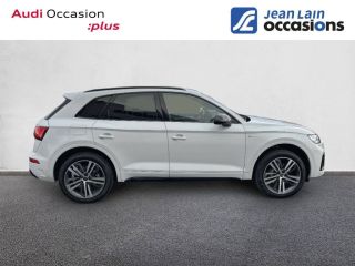 75010 : Hyundai Paris Nord - Goncourt Automobiles - AUDI Q5 S line - Q5 II - BLANC GLACIER METALLISE - Automate sequentiel - Essence / Courant électrique
