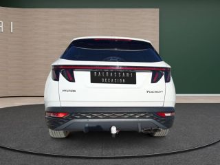 75010 : Hyundai Paris Nord - Goncourt Automobiles - HYUNDAI TUCSON Creative - TUCSON IV - Blanc - Automate sequentiel - Diesel