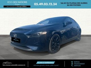 86000 : Hyundai Poitiers - Eco des Nations - MAZDA Mazda 3 - Mazda 3 - Bleu - Traction - Essence/Micro-Hybride