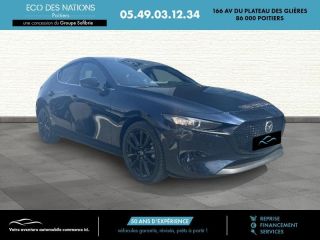 86000 : Hyundai Poitiers - Eco des Nations - MAZDA Mazda 3 - Mazda 3 - Bleu - Traction - Essence/Micro-Hybride