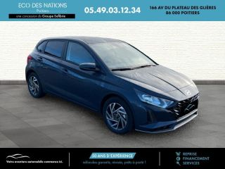 86000 : Hyundai Poitiers - Eco des Nations - HYUNDAI i20 - i20 - Aurora Gray Métal - Traction - Essence