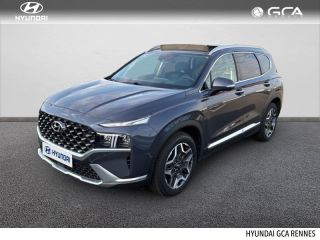 35510 : Hyundai Rennes - GCA - HYUNDAI Santa Fe - Santa Fe - Lagoon Blue Métal - Transmission intégrale - Hybride rechargeable : Essence/Electrique