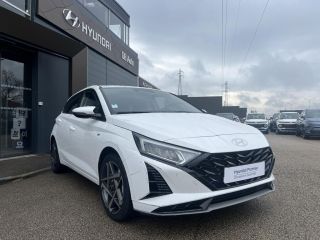 75010 : Hyundai Paris Nord - Goncourt Automobiles - HYUNDAI i20 Creative - i20 (08/2023) - Blanc - Boîte manuelle - Essence sans plomb