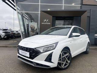 75010 : Hyundai Paris Nord - Goncourt Automobiles - HYUNDAI i20 Creative - i20 (08/2023) - Blanc - Boîte manuelle - Essence sans plomb