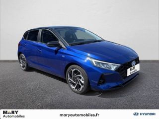 02100 : Hyundai Saint-Quentin - Mary Automobiles - HYUNDAI i20 Creative - i20 - INTENSE BLUE/PHANTOM BLACK - Automate sequentiel - Essence sans plomb