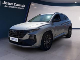 75010 : Hyundai Paris Nord - Goncourt Automobiles - HYUNDAI TUCSON N LINE EDITION - TUCSON IV - Gris - Boîte automatique - Essence / Courant électrique