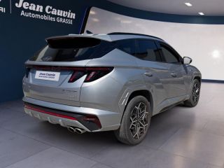 75010 : Hyundai Paris Nord - Goncourt Automobiles - HYUNDAI TUCSON N LINE EDITION - TUCSON IV - Gris - Boîte automatique - Essence / Courant électrique