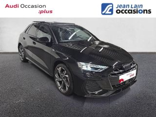 75010 : Hyundai Paris Nord - Goncourt Automobiles - AUDI A3 SPORTBACK S line - A3/S3/RS3 IV - NOIR MYTHIC METALLISE - Automate sequentiel - Diesel