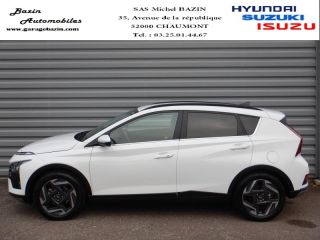 52000 : Hyundai Chaumont - Garage Michel Bazin - HYUNDAI Bayon - Bayon - Atlas White - Traction - Essence