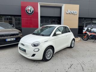 75010 : Hyundai Paris Nord - Goncourt Automobiles - FIAT 500e BERLINE Action Plus - 500 III ELECTRIQUE - Blanc                                              - Automate à fonct. Continu - Courant électrique