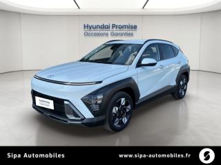 75010 : Hyundai Paris Nord - Goncourt Automobiles - HYUNDAI KONA Executive - KONA II - Blanc - Automate sequentiel - Essence / Courant électrique