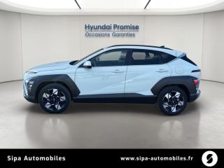 75010 : Hyundai Paris Nord - Goncourt Automobiles - HYUNDAI KONA Executive - KONA II - Blanc - Automate sequentiel - Essence / Courant électrique